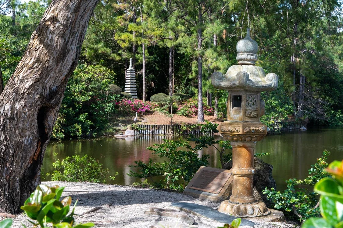 Jardins Japonesos Morikami a Delray Beach, Florida