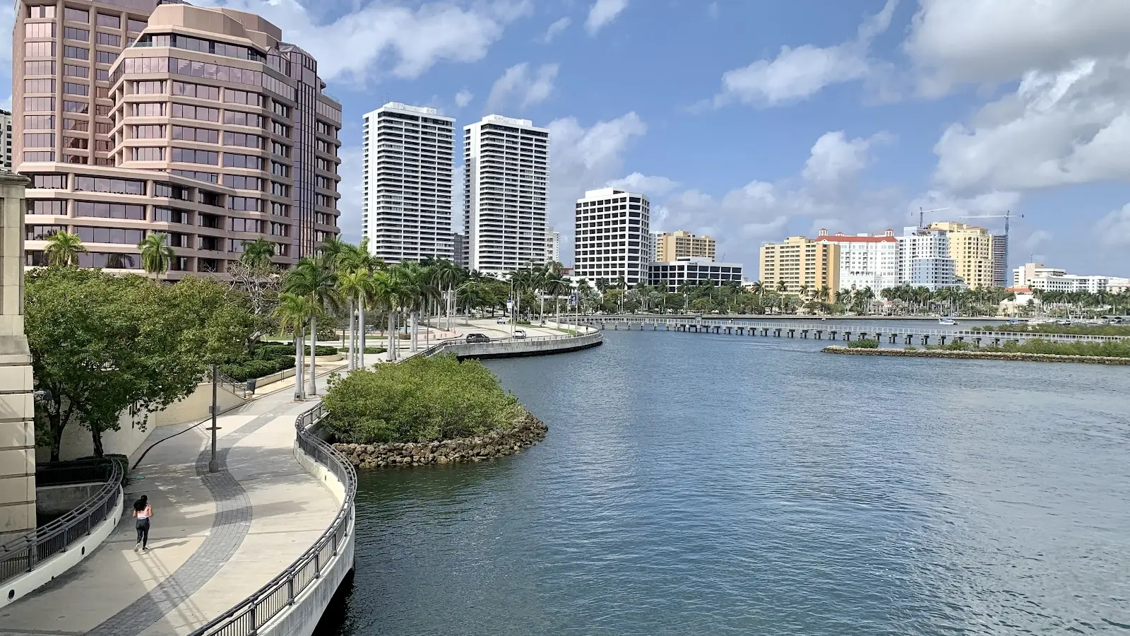 West Palm Beach coastal scenery